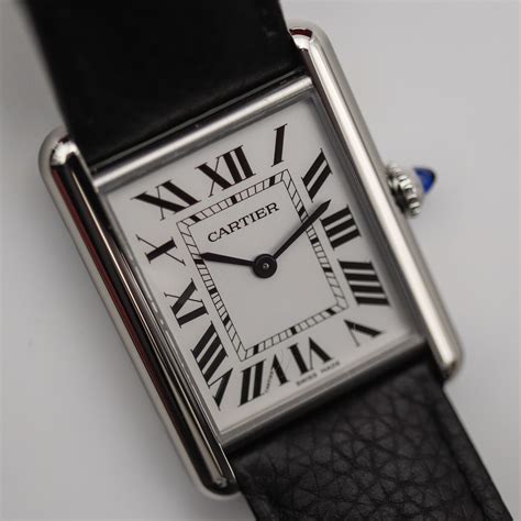 cartier tank ladies strap|cartier tank must large strap.